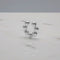 Ear cuff bubble big Argento 925