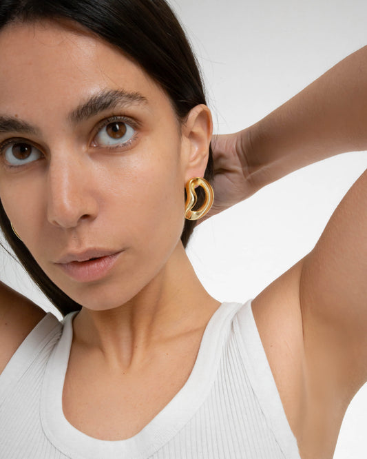 Orecchini Zaya oro placcato 18kt