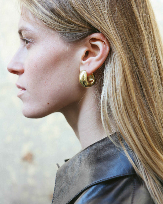 Orecchini Cipride placcato oro 18kt