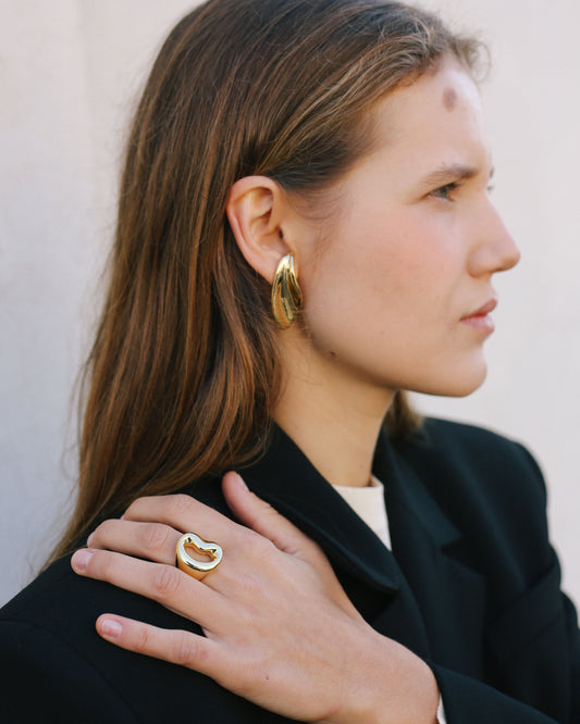 Anello Zaya oro 18kt placcato