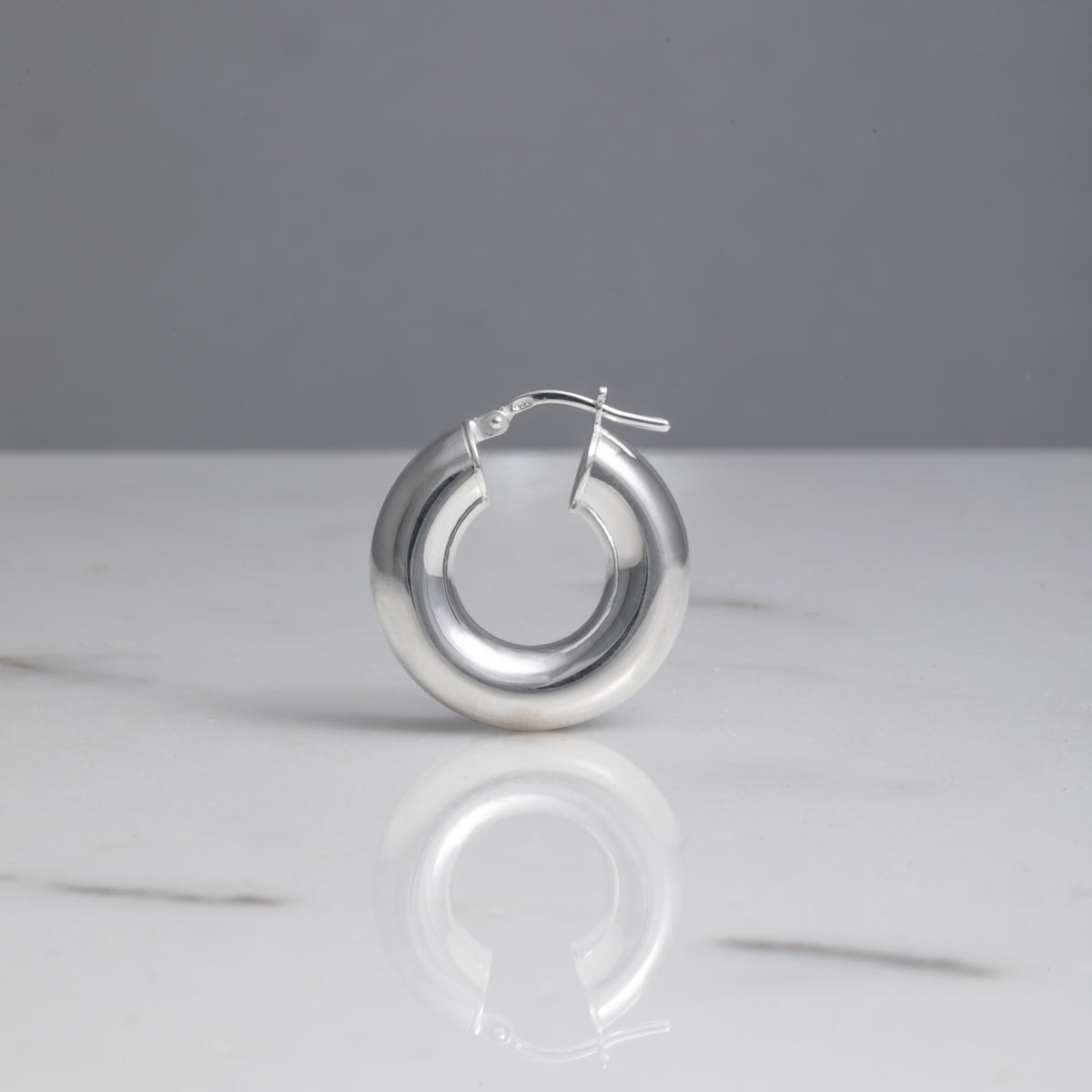 Orecchini Giglio Small Argento 925
