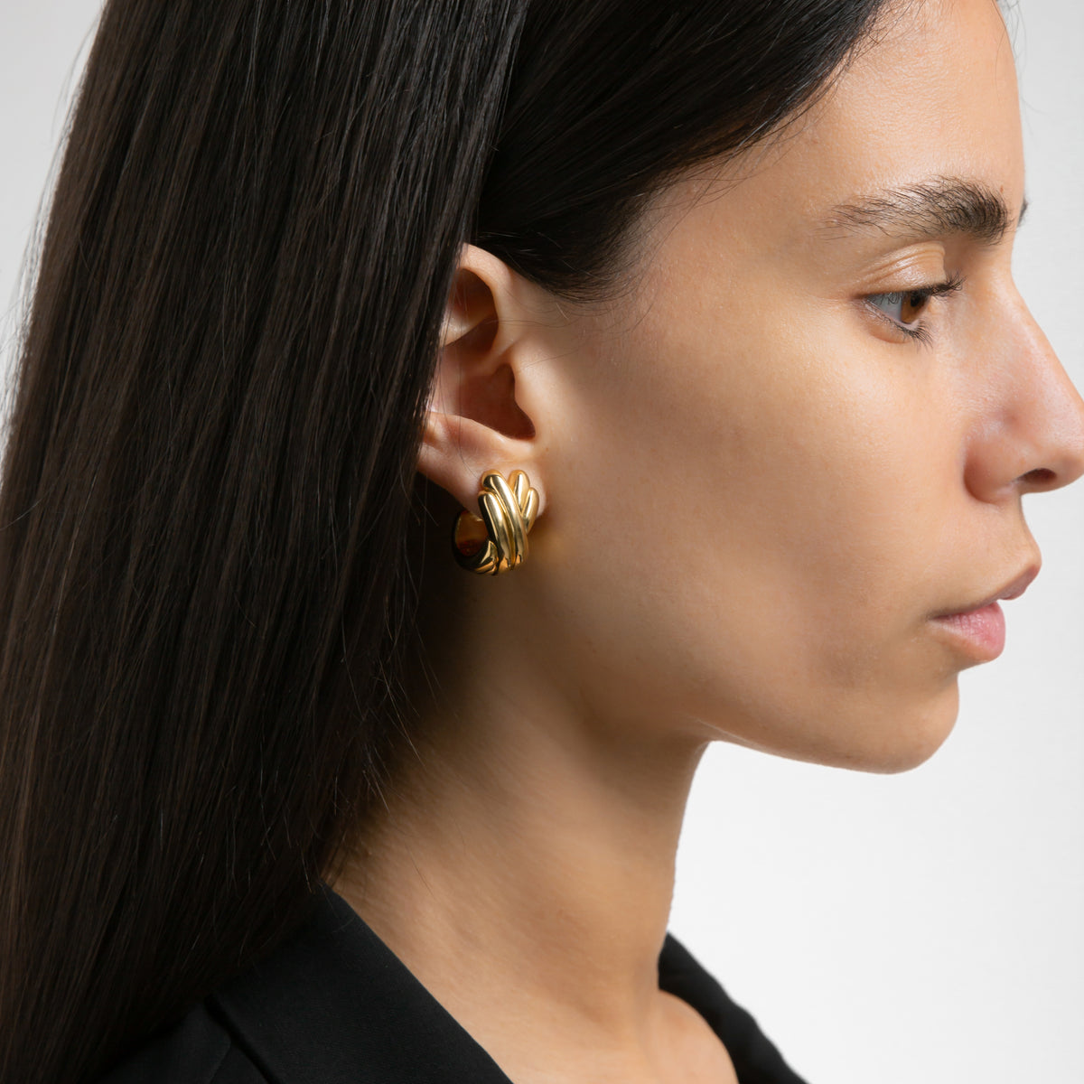 Orecchini Zaira oro 18kt placcato