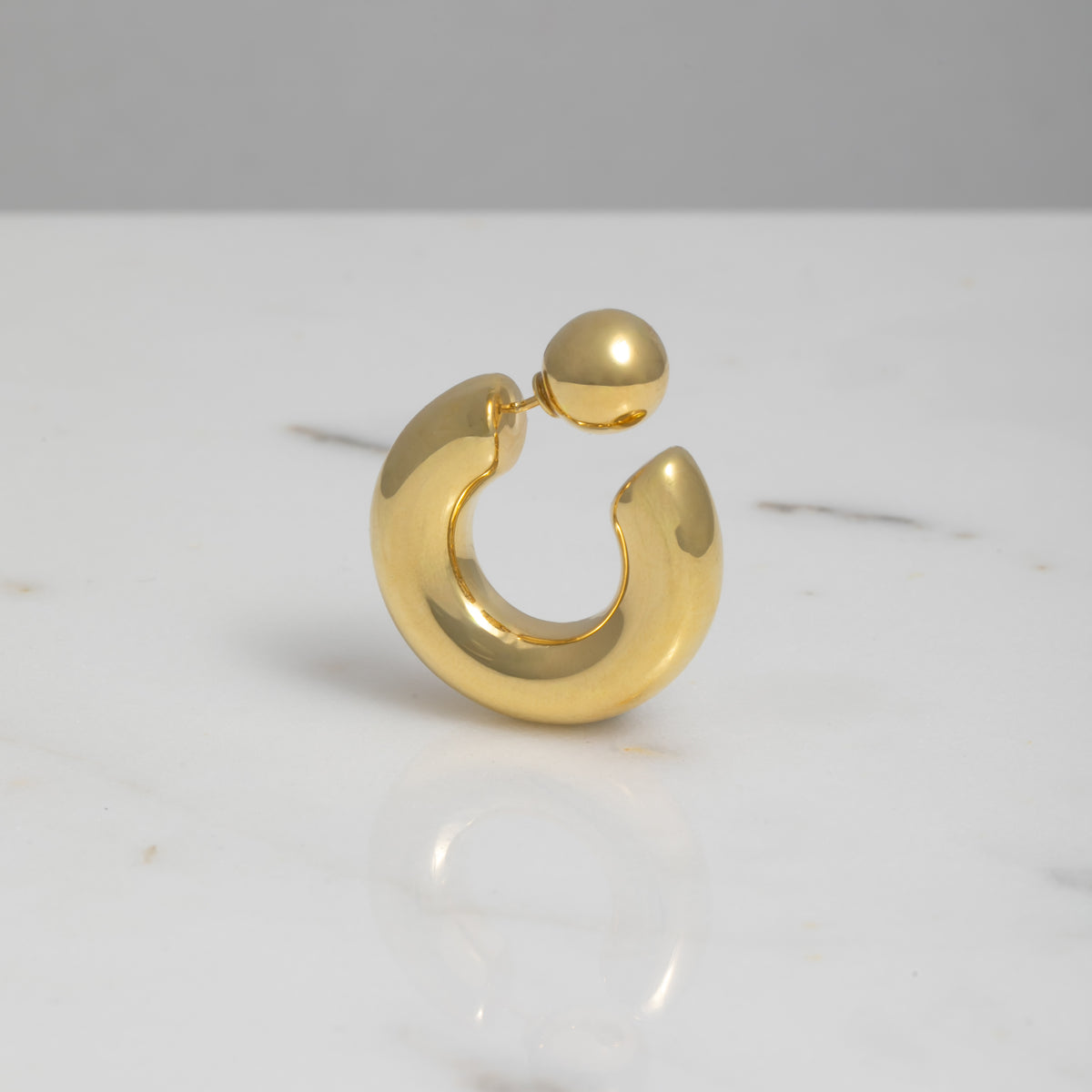 Orecchini Eris large oro 18kt placcato