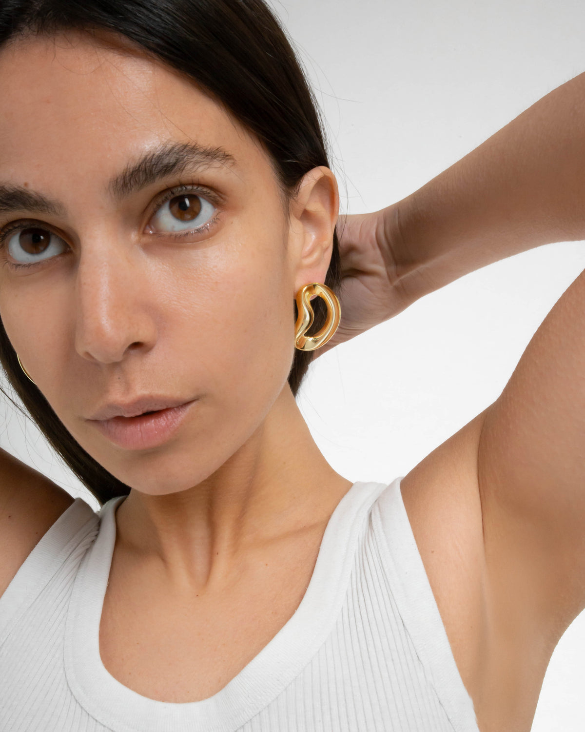 Orecchini Zaya oro placcato 18kt