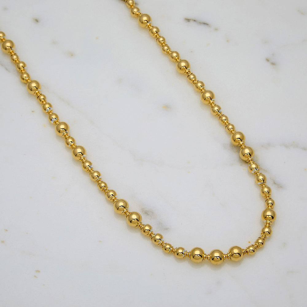 Collana Adalgisa oro 18kt placcato