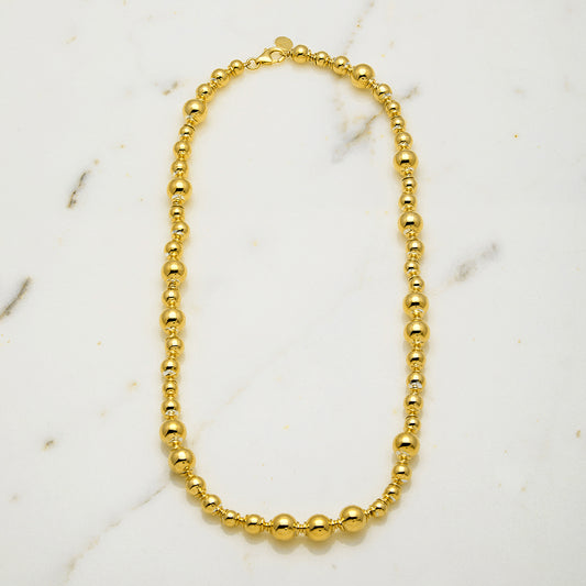 Collana Adalgisa oro 18kt placcato