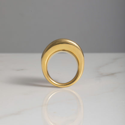 Anello Athos oro 18kt placcato