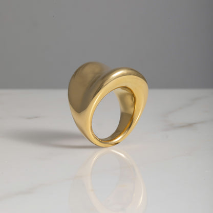 Anello Athos oro 18kt placcato