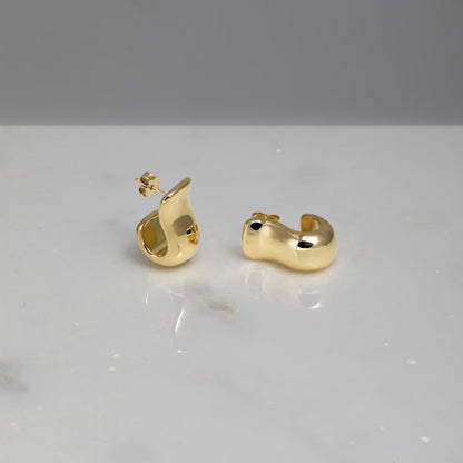 Orecchini Franca in oro 18kt placcato