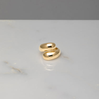 Anello Lorène oro 18kt placcato