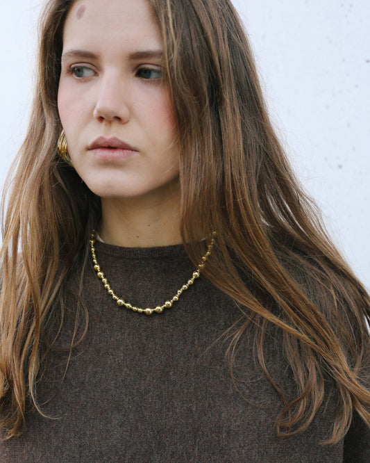 Collana Adalgisa oro 18kt placcato