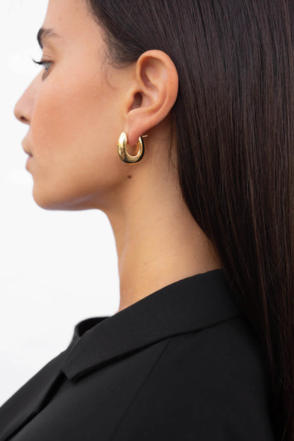 Orecchini Dione Oro 18kt placcato