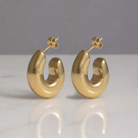 Orecchini Eloisa oro 18kt placcato