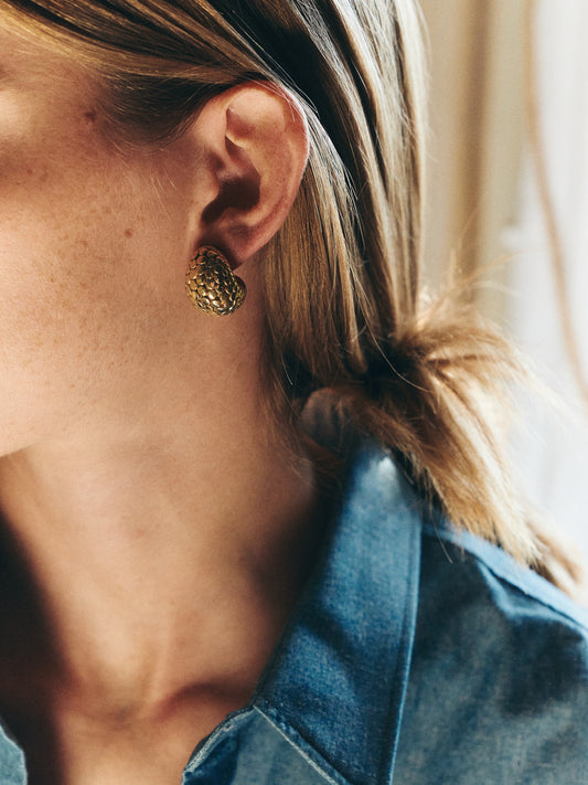 Orecchini Natalie oro 18kt placcato