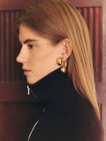 Orecchini Anita in oro 18kt placcato