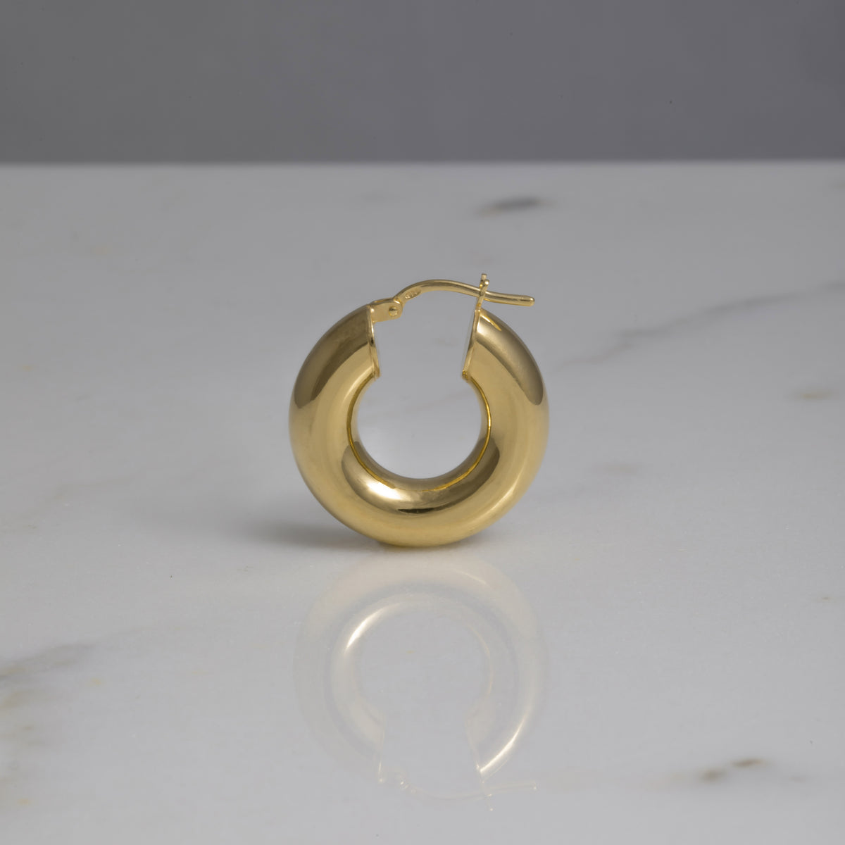 Orecchini Giglio Small Oro 18kt placcato
