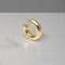 Orecchini Giglio XXL oro 18kt placcato