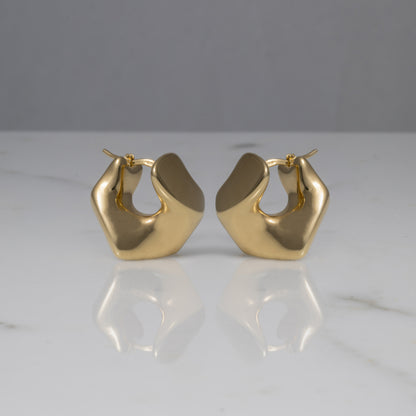 Orecchini Ifigenia oro 18kt placcato