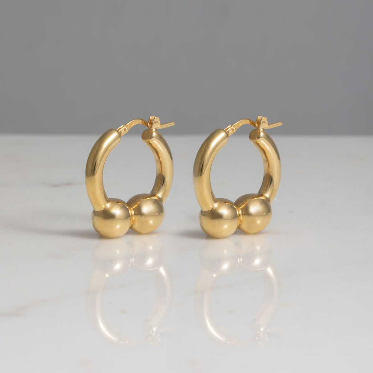 Orecchini Kali oro 18kt placcato