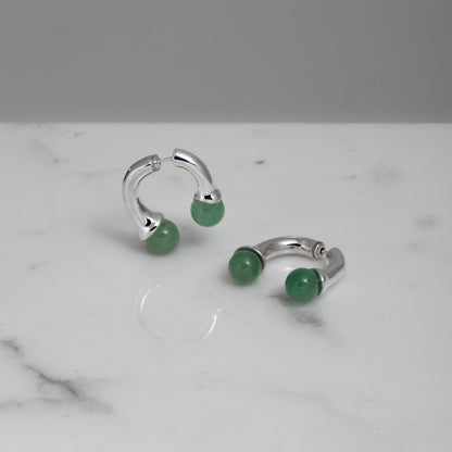 Orecchini Lily Argento 925 con avventurina