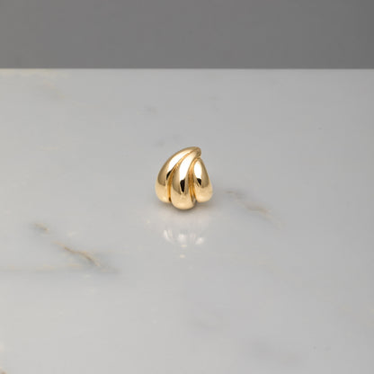 Orecchini Nura oro 18kt placcato