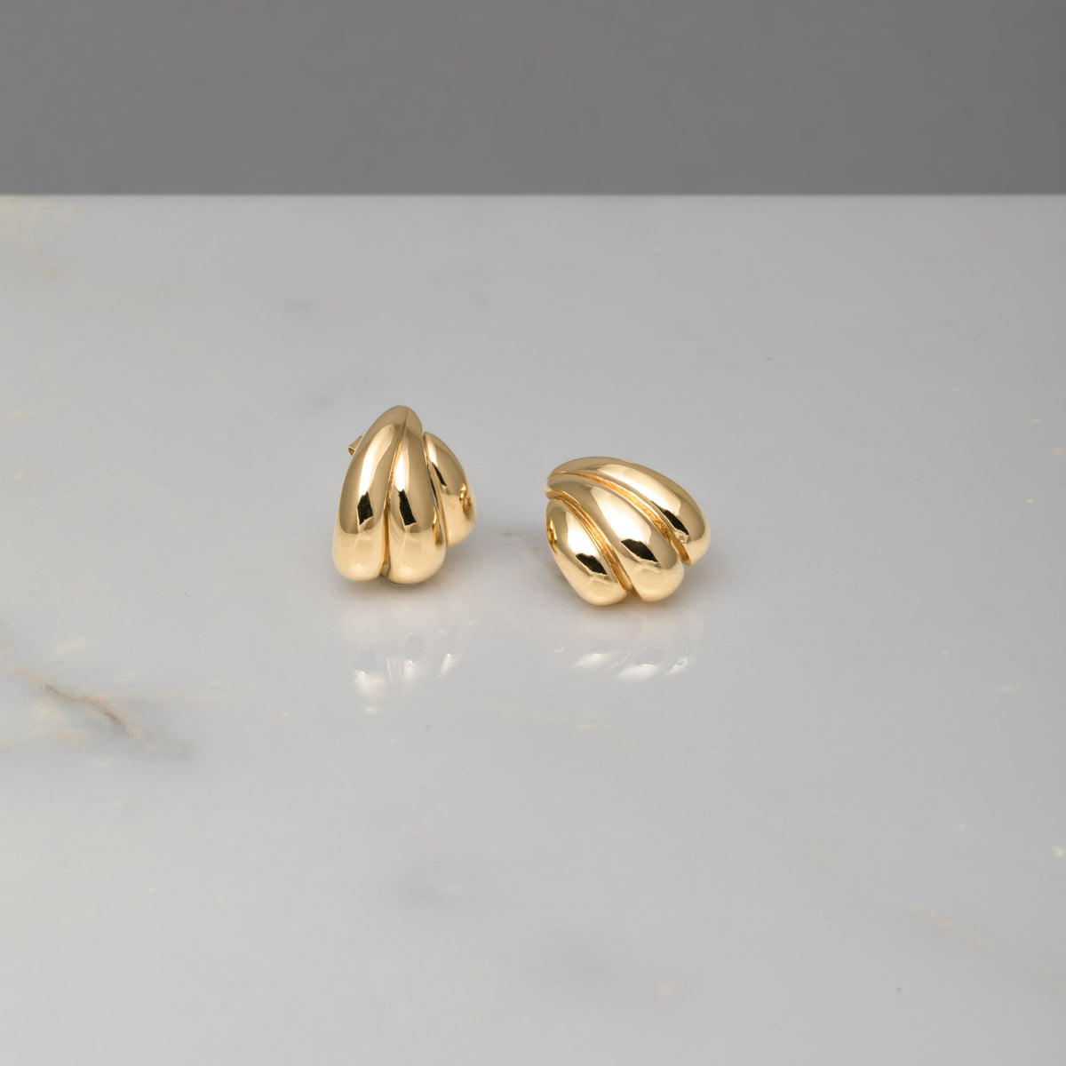 Orecchini Nura oro 18kt placcato