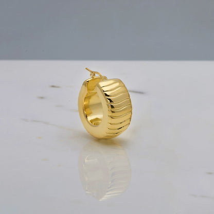 Orecchini Olga oro 18kt placcato