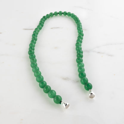 Collana Avventurina naturale verde