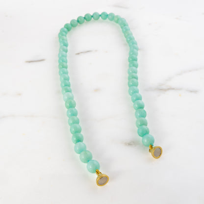 Collana Giada Turchese
