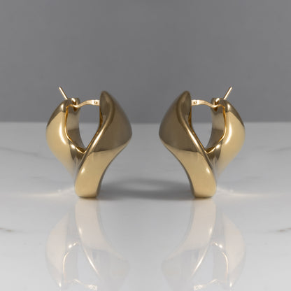 Orecchini Trivia oro placcato 18kt