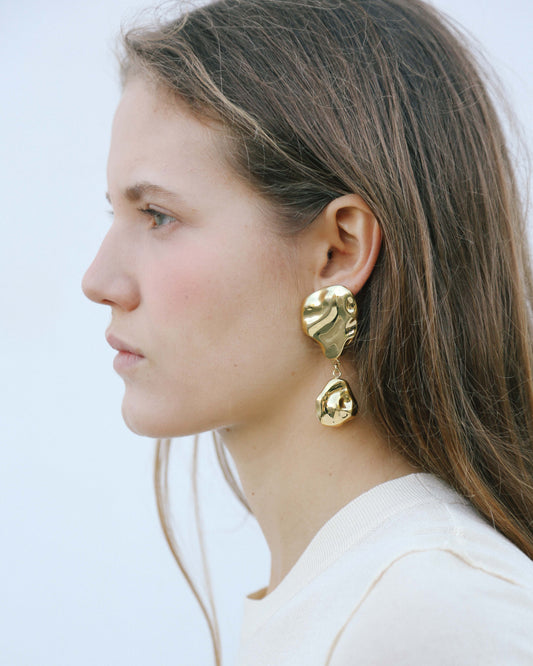 Orecchini Wele Oro 18kt placcato