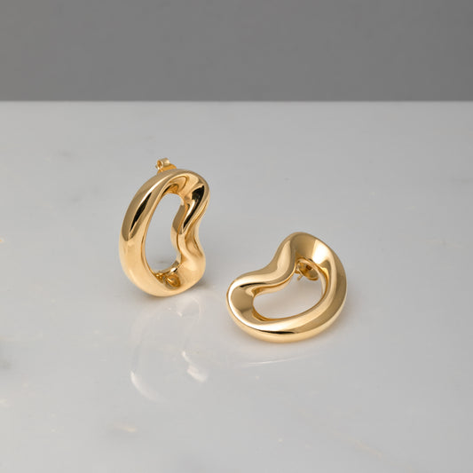 Orecchini Zaya oro placcato 18kt